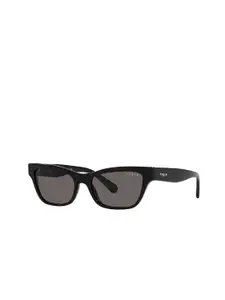 vogue Women Cateye Sunglasses With UV Protected Lens 8056597816724-Black