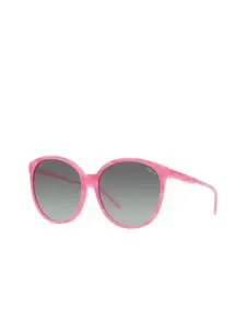 vogue Women Oval Sunglasses With UV Protected Lens 8056597828017-Pink