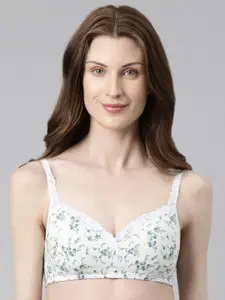 Enamor Cotton High Coverage Padded & Wirefree T-shirt Bra A017
