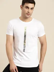 Moda Rapido Men Printed Pure Cotton T-shirt