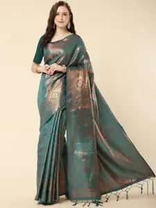 Fashion Booms Ethnic Motif Zari Pure Silk Banarasi Saree