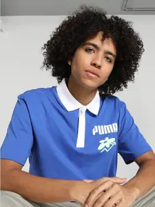 Puma x 1DER Classic Polo Logo Printed T-Shirt