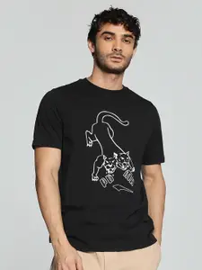 Puma Graphics Cerberus Printed Cotton Regular Fit T-Shirt