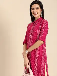 Anouk Geometric Printed Kurta
