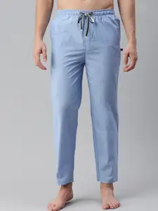 Bareblow Men Mid-Rise Cotton Lounge Pants