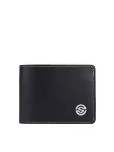 SCHARF Textured Two Fold Wallet