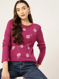 DressBerry Embroidered Pullover