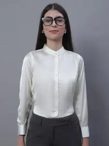 JAINISH Mandarin Collar Shirt Style Top