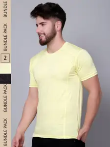DIAZ Pack Of 2 Round Neck T-shirt
