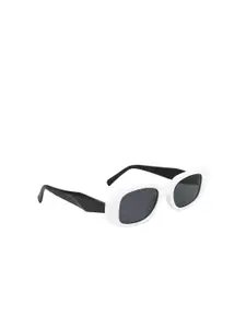 DressBerry Women Black Lens & Rectangle Sunglasses With UV Protected Lens DB-JL9272-C6