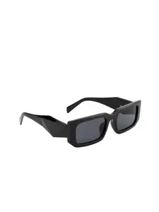 DressBerry Women Black Lens & Rectangle Sunglasses With UV Protected Lens DB-JL9280-C1