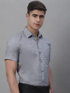 JAINISH Classic Short Sleeve Pure Cotton Formal Shirt