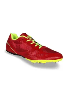 NIVIA Men Spirit Spikes Track & Field Mesh Running Shoes