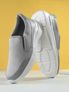 The Roadster Lifestyle Co. Men Grey And White Air Max Technology Running Shoes