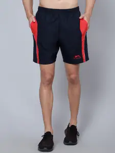 Shiv Naresh Men Colourblocked Running Sports Shorts