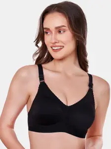 MAROON Full Coverage All Day Comfort Seamless Cotton T-shirt Bra