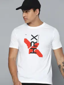 HRX by Hrithik Roshan Brand Logo Printed Lifestyle T-shirt