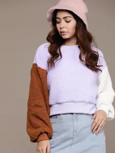 The Roadster Lifestyle Co. Boxy Sherpa Sweatshirt