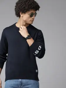 The Roadster Lifestyle Co. Typography Detail Acrylic Pullover