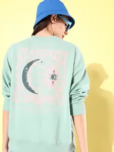 The Roadster Life Co. Graphic Printed Pullover Sweatshirt