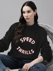 The Roadster Lifestyle Co. Acrylic Applique Pullover