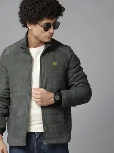 The Roadster Lifestyle Co. Mock Collar Quilted Jacket
