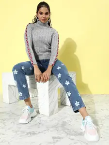 The Roadster Life Co. Cable Knit Turtle Neck Pullover