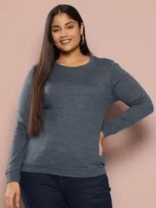 Sztori Plus Size Acrylic Pullover