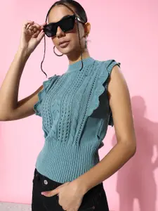 The Roadster Life Co. Self-Design Cable Knit Cotton Pullover