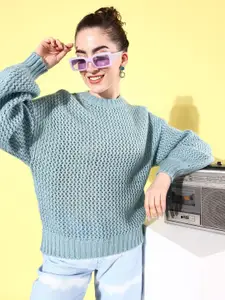 The Roadster Life Co. September-Hello Monsoon-Bizz Hybrids Knitted Pullover Sweaters