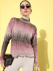 The Roadster Life Co. Self-Design Ombre Effect Pullover