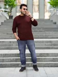 Sztori Plus Size Round Neck Pullover