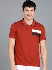 Urbano Fashion Polo Collar Pure Cotton Slim Fit T-shirt