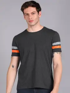Urbano Fashion Striped Pure Cotton Slim Fit T-shirt