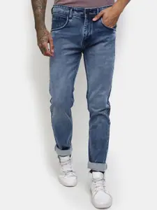 V-Mart Men Heavy Fade  Clean Look Stretchable  Cotton Denim Jeans