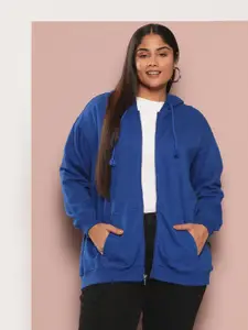 Sztori Plus Size Oversized Hooded Sweatshirt