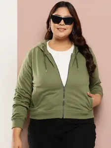 Sztori Women Plus Size Hooded Sweatshirt