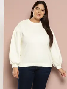 Sztori Plus Size Pullover Sweatshirt