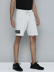 Puma Men POWER Brand Logo Printed Cotton Sports Shorts
