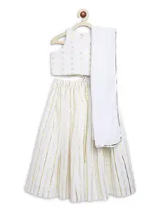 Tiber Taber Girls Ready to Wear Lehenga & Blouse With Dupatta