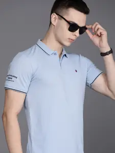 Louis Philippe Jeans Polo Collar Slim Fit T-shirt
