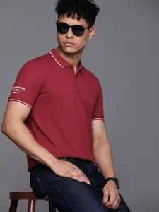 Louis Philippe Jeans Polo Collar Slim Fit T-shirt