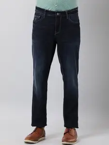 Indian Terrain Brooklyn Men Mid-Rise Slim Fit Light Fade Clean Look Jeans