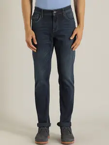 Indian Terrain Men Light Fade Clean Look Mid-Rise Brooklyn Slim-Fit Jeans