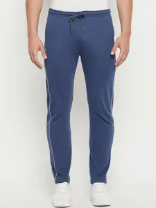 Duke Men Mid-Rise Cotton Track Pants