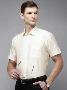 Van Heusen Men Silk Formal Shirt