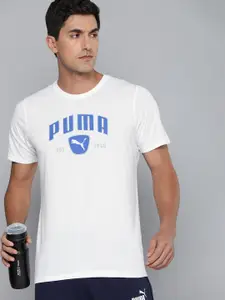 Puma Men Performance Brand Logo Printed Training T-shirt
