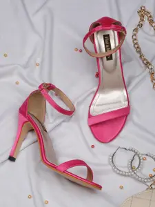 Flat n Heels Ankle Looped Slim Heels