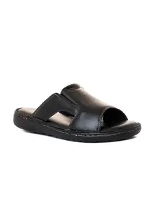 Khadims Men Textured Comfort Sandals