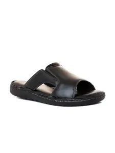 Khadims Men Textured Comfort Sandals